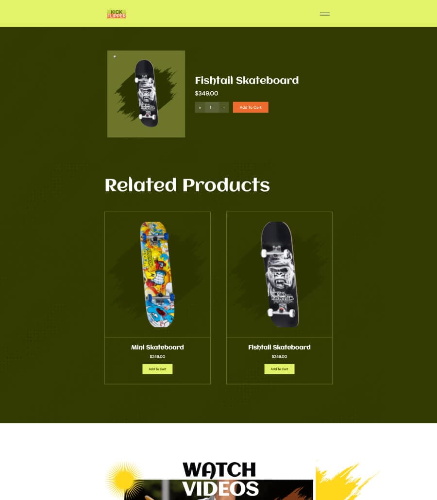 Kick Flipper Product Details Page thumbnail