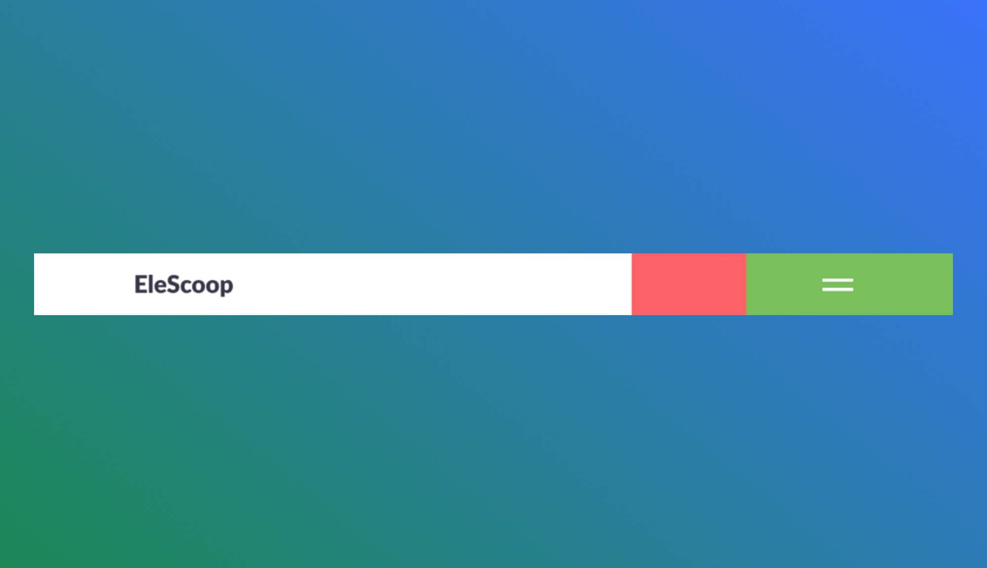 EleScoop Header Section Banner