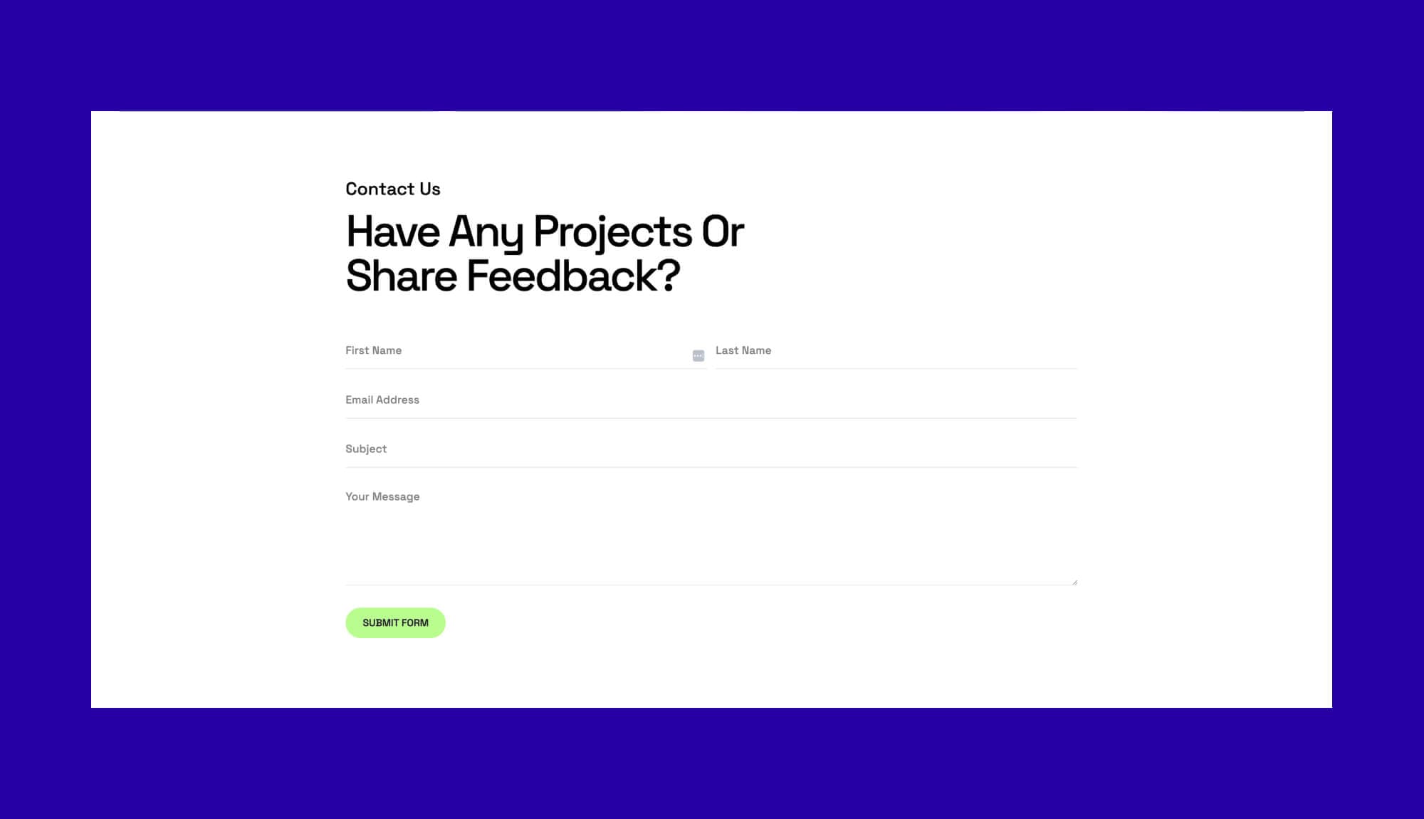 AlgoMind AI Contact Form Section For Gutenberg Banner