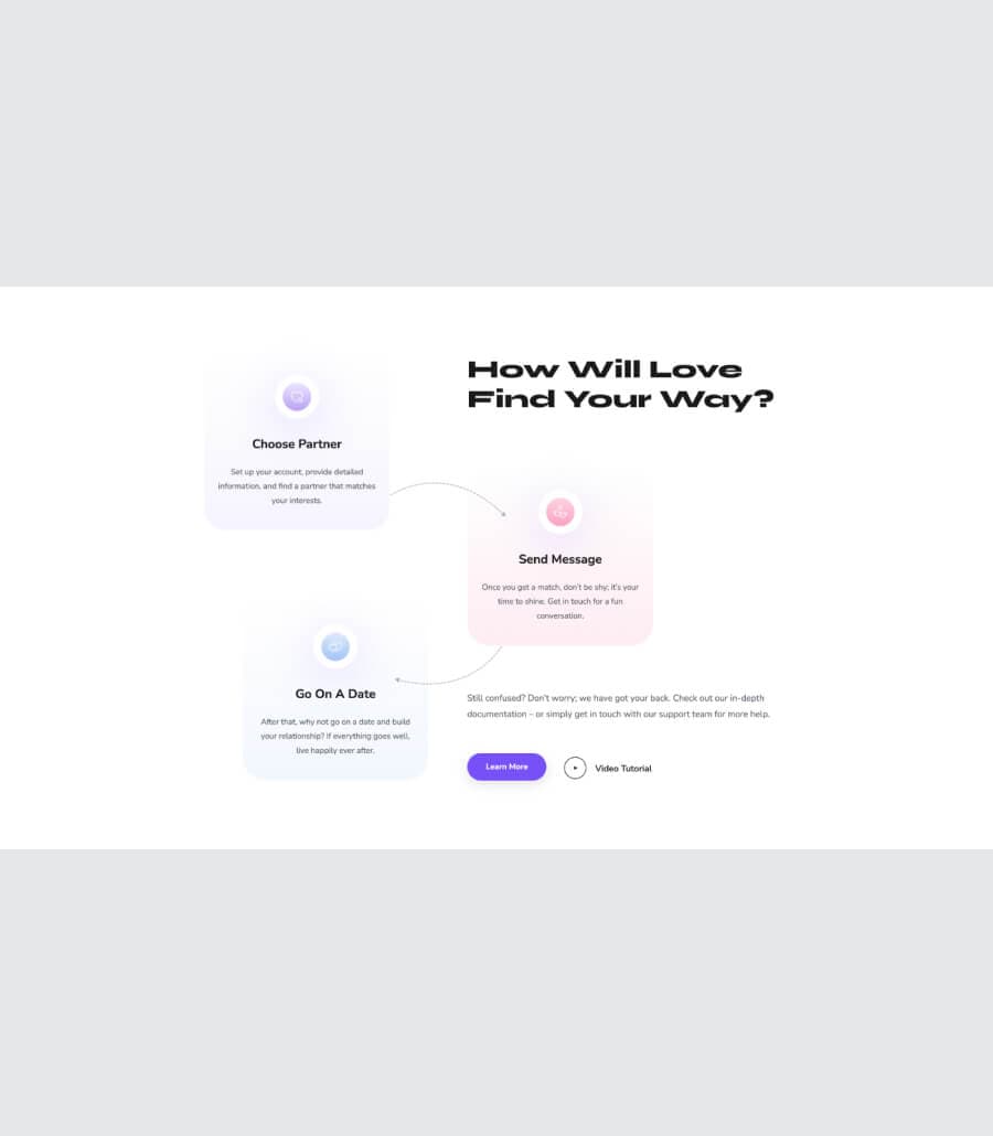 MatchMaker How It Works Section thumbnail