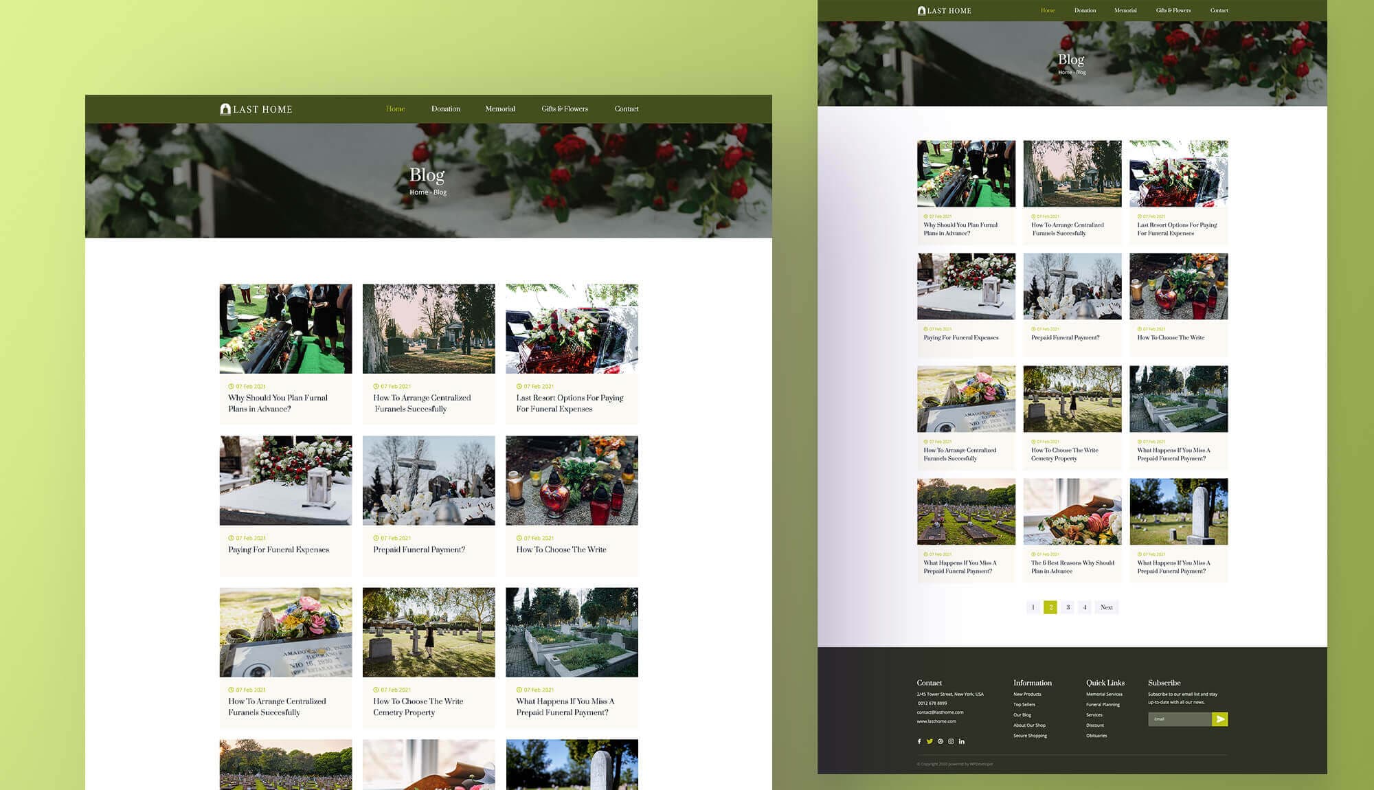 Last Home Blog Page Banner