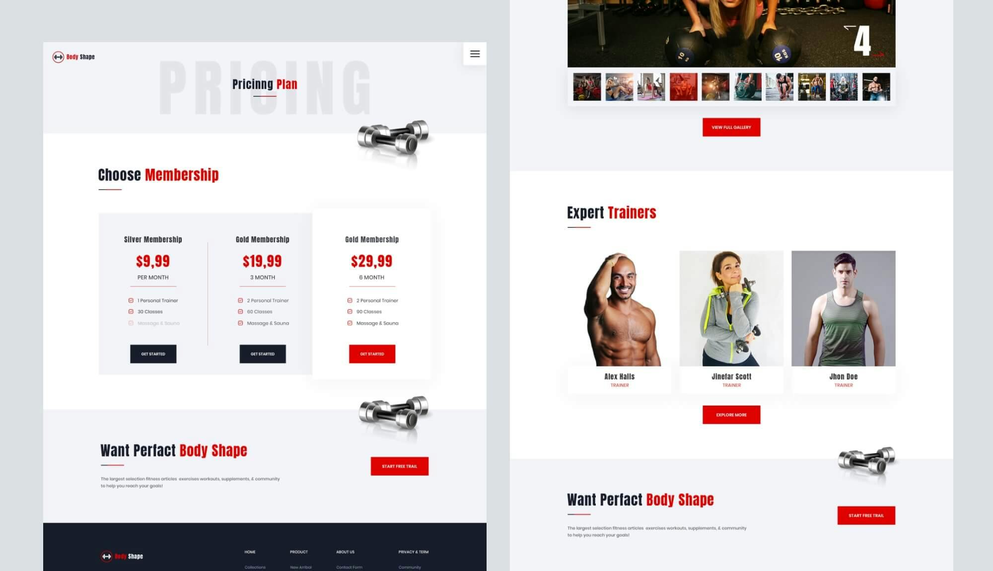 FitCut Fitness Pricing Banner