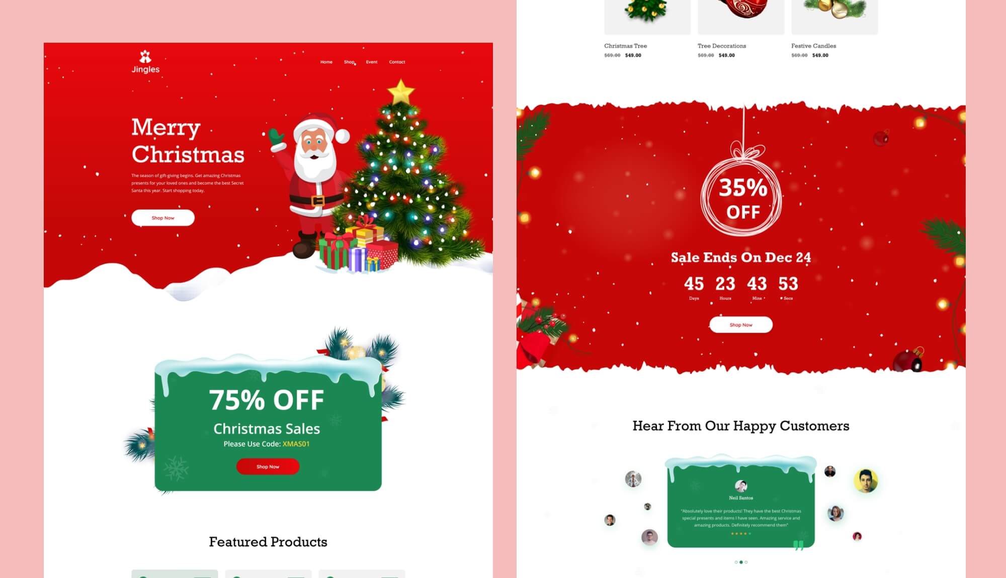 Jingles Banner Section Banner