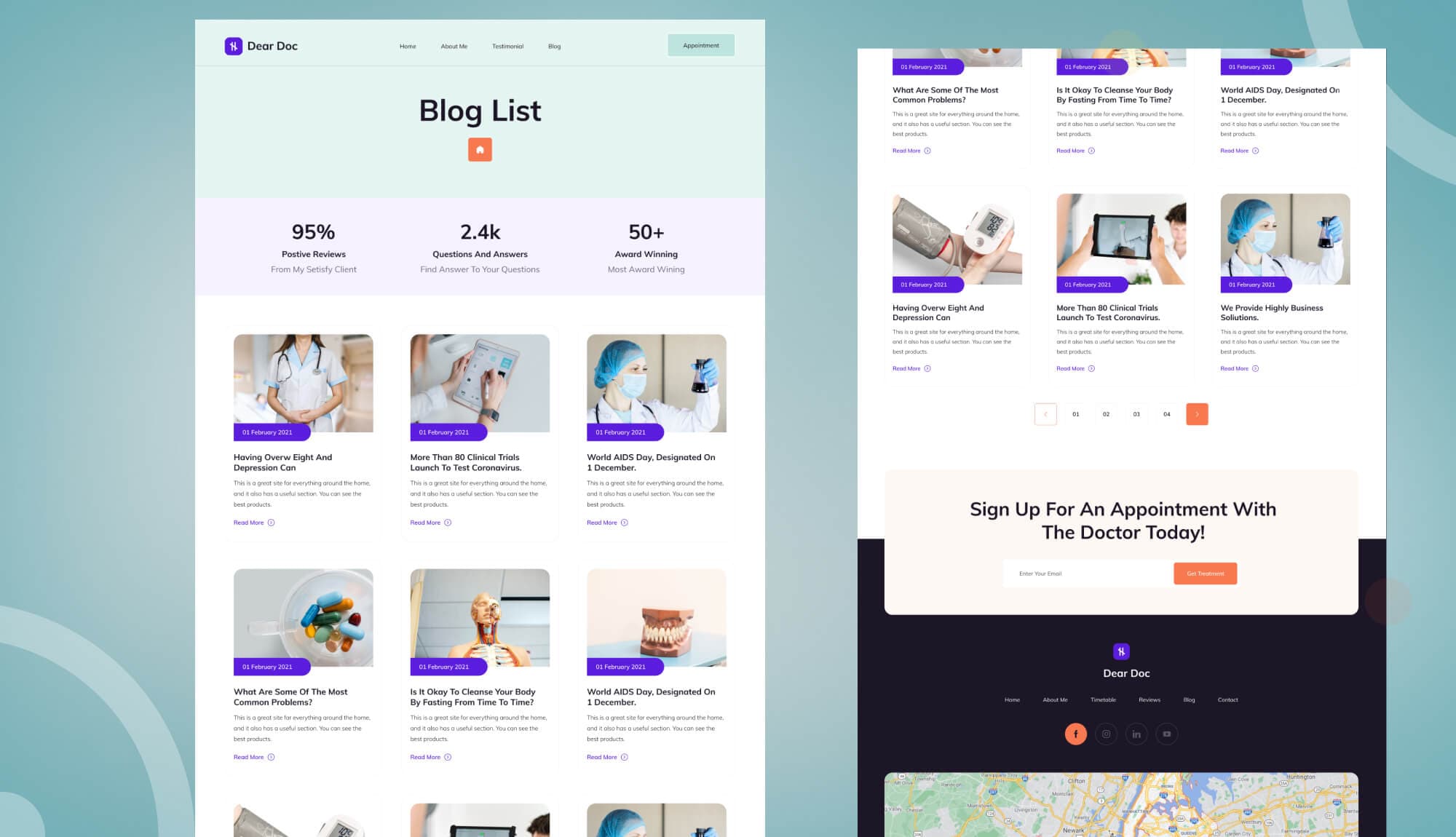 Dear Doc Blog Page Banner