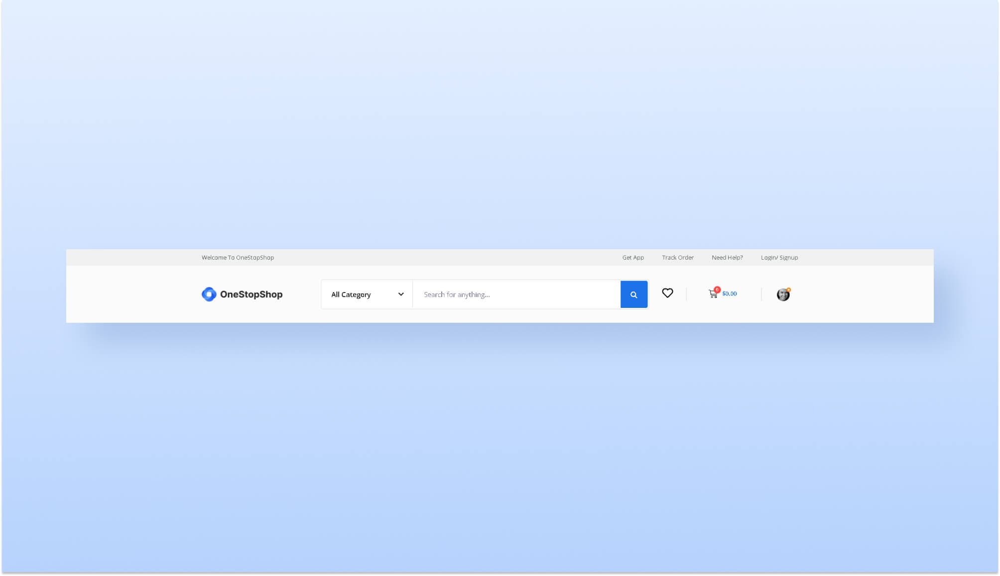 OneStopShop Header Banner