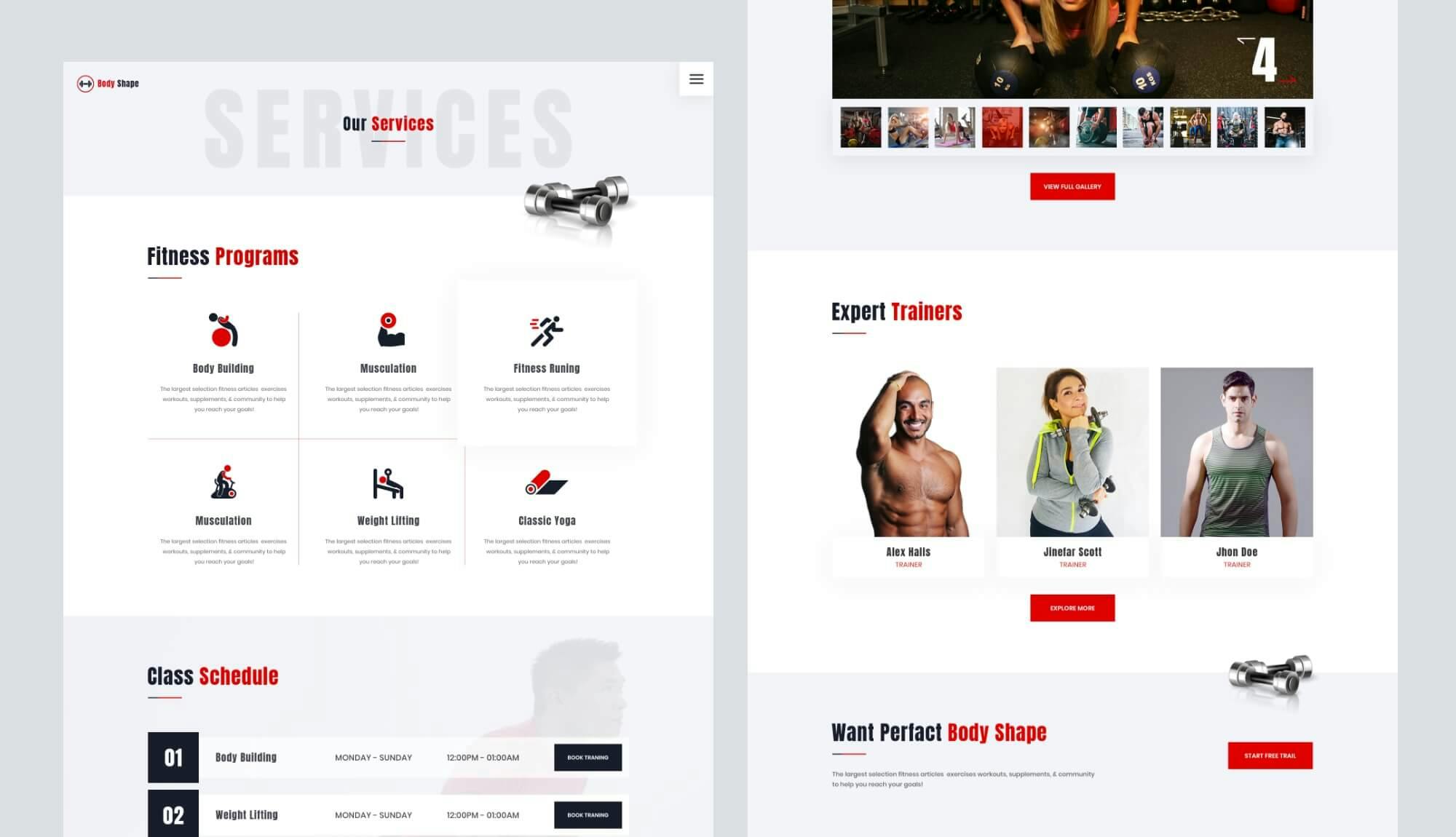 FitCut Fitness Services Banner