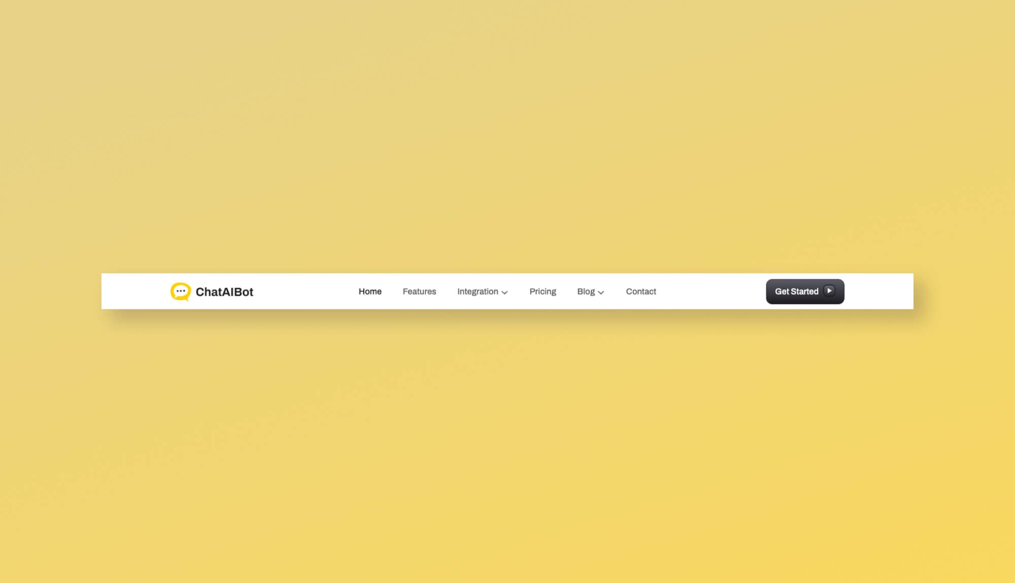 Chataibot Header Section Gutenberg By Templately