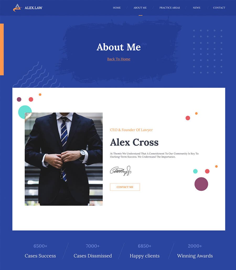 Alex Law About Page thumbnail