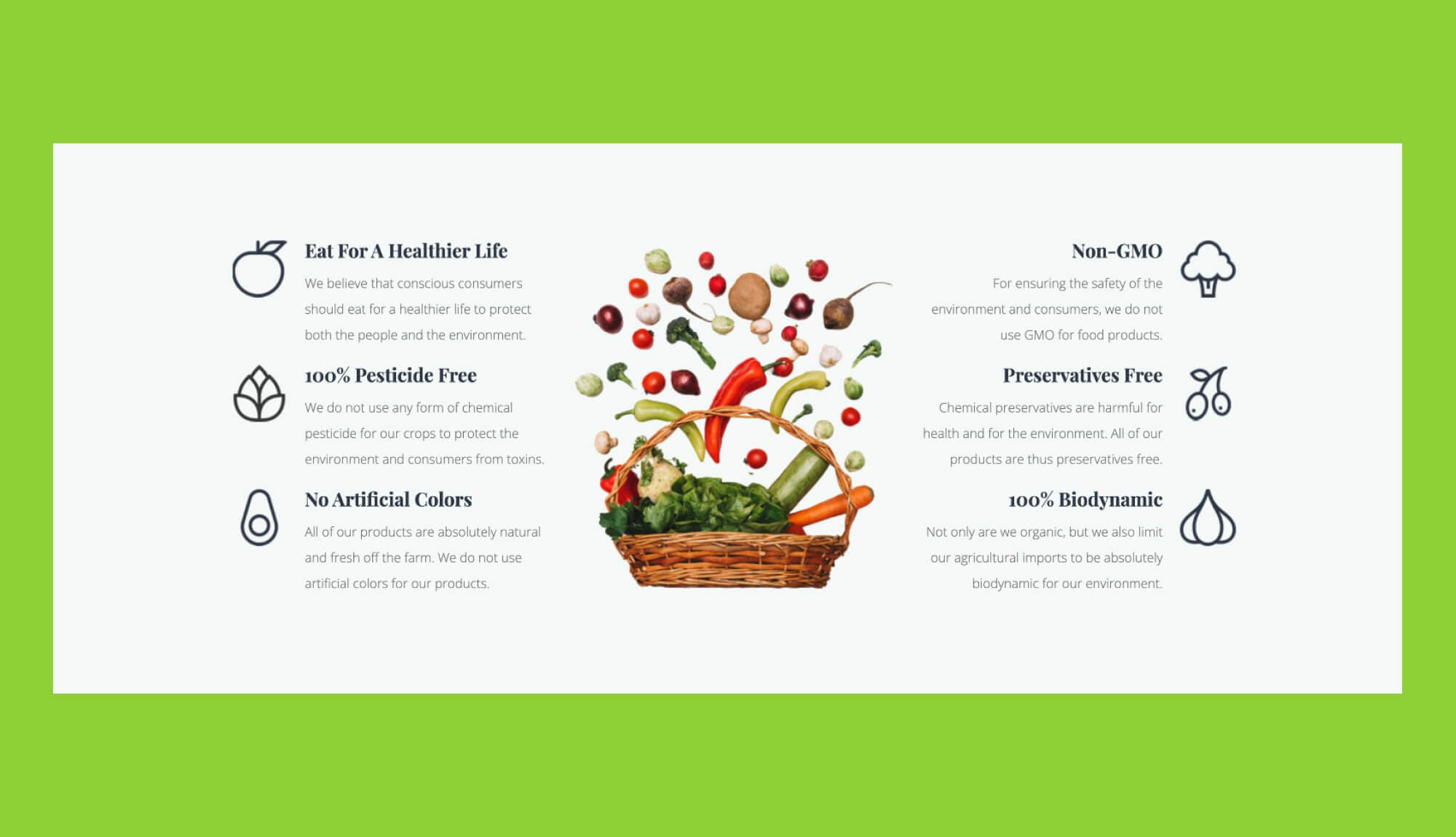 Naturous Features Section For Gutenberg Banner