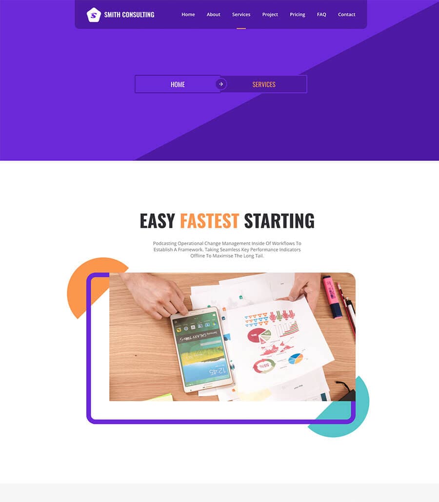 Smith Consulting Service Page thumbnail
