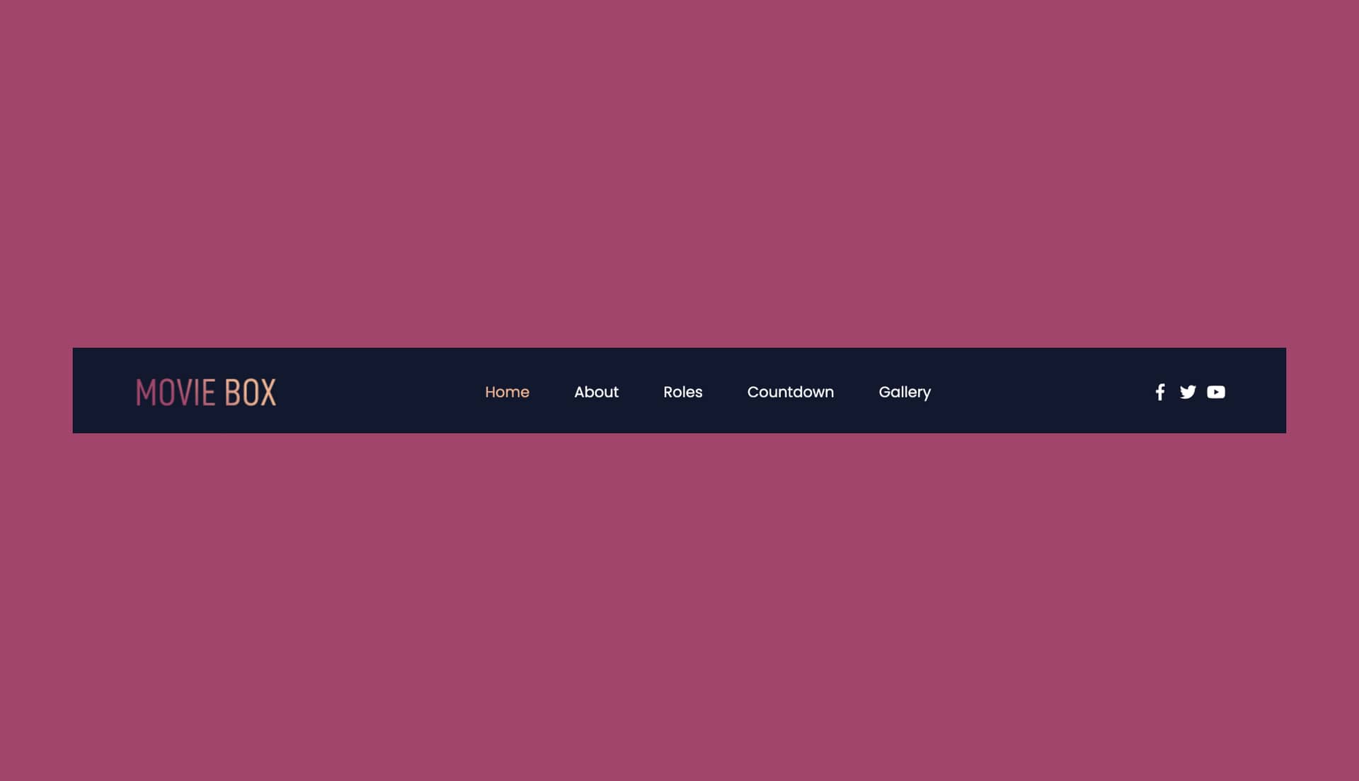 Movie Box Header Section For Gutenberg By Templately