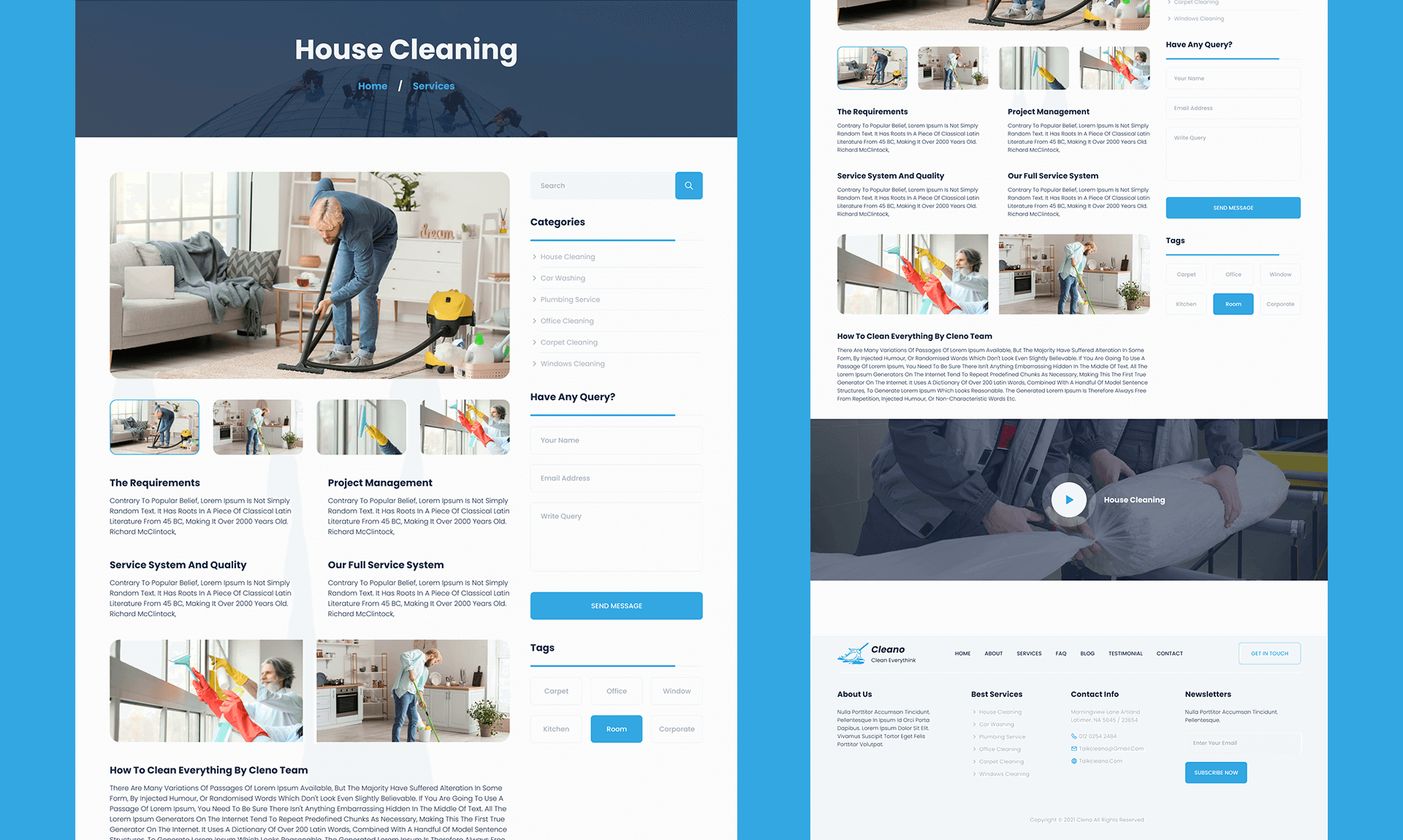 Cleano Service Details Page Banner