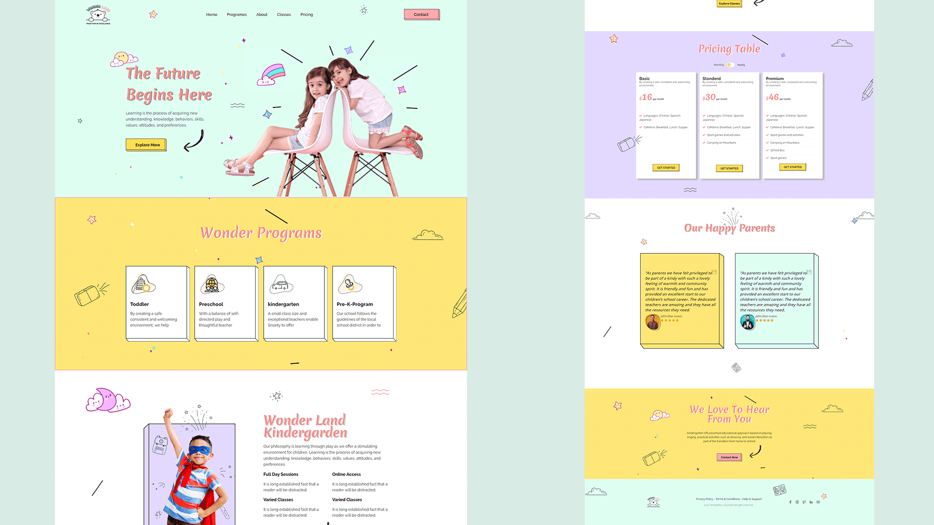 Wonderland Home Page Banner