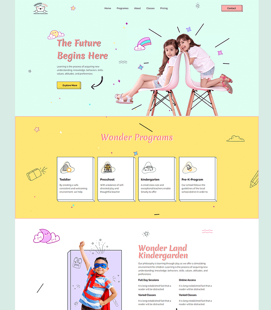 Wonderland Home Page thumbnail
