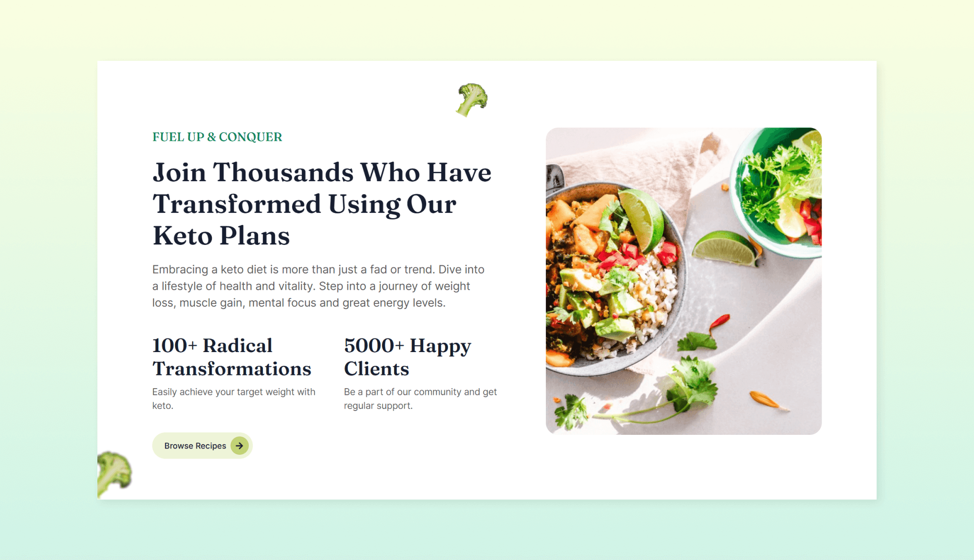 KetoFlow About Us Section Banner