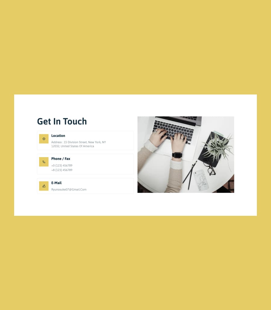 SEO Xpert Contact Section thumbnail