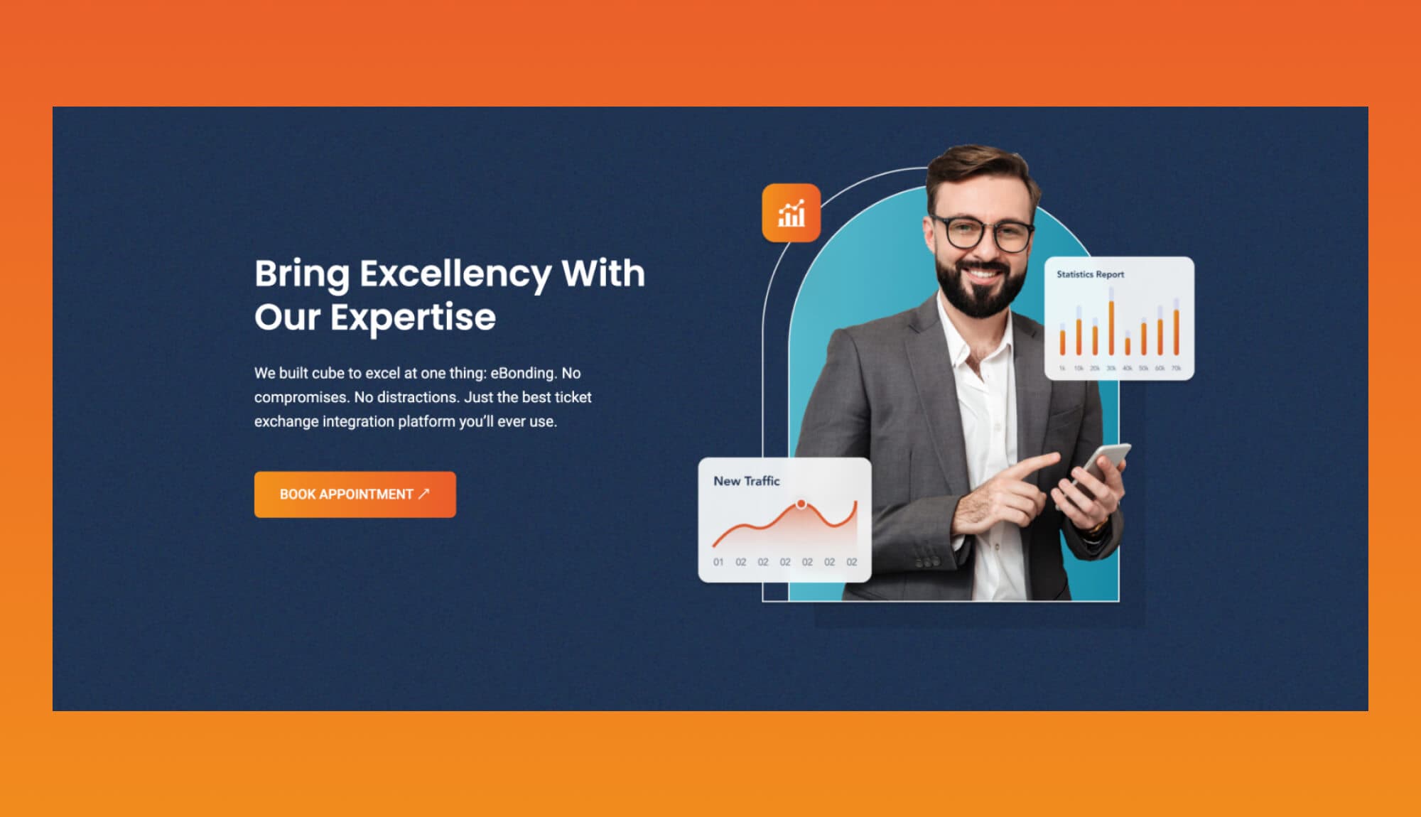 SaaSByte Hero Section For Gutenberg By Templately