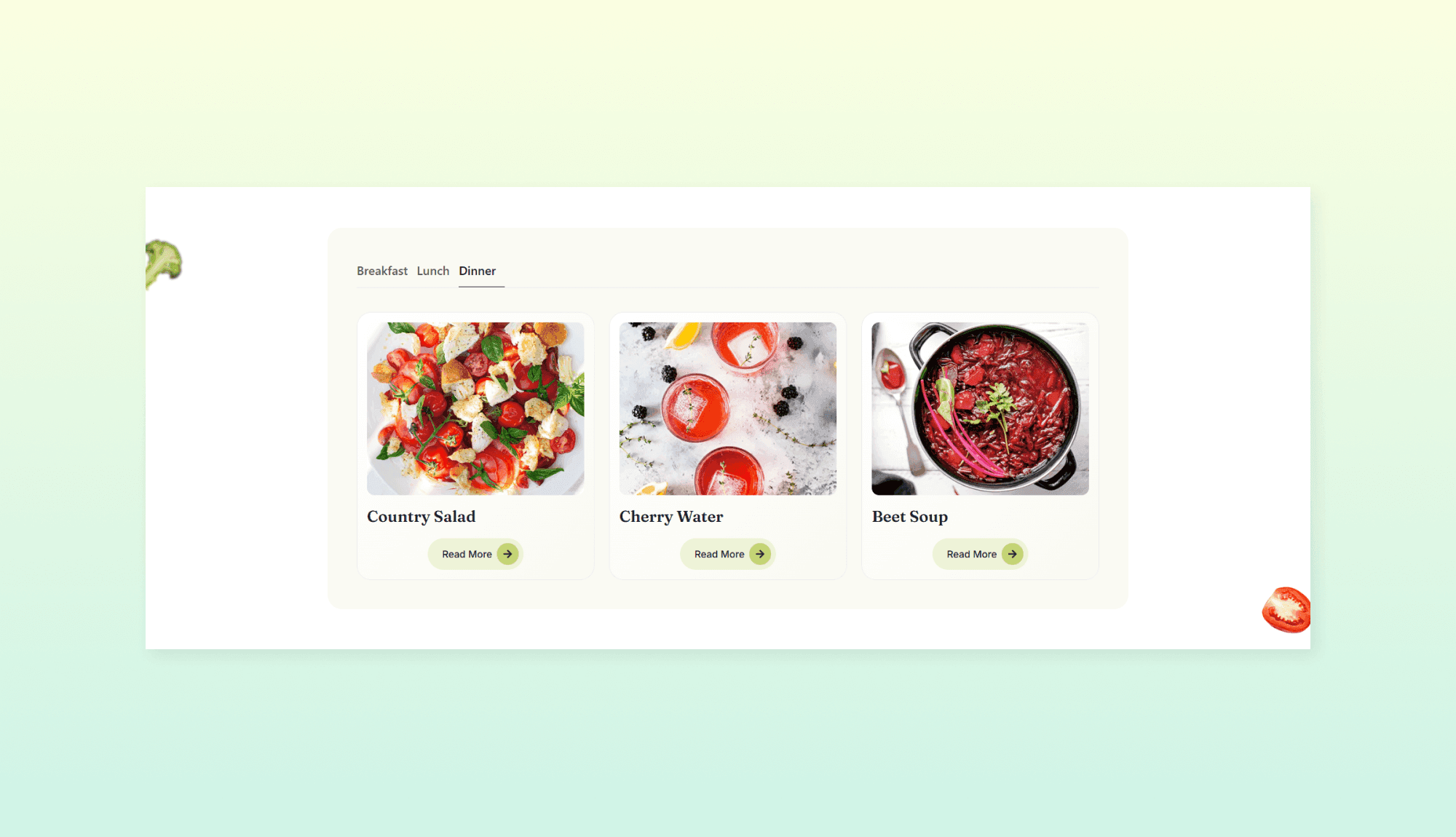 KetoFlow Recipe Section Banner