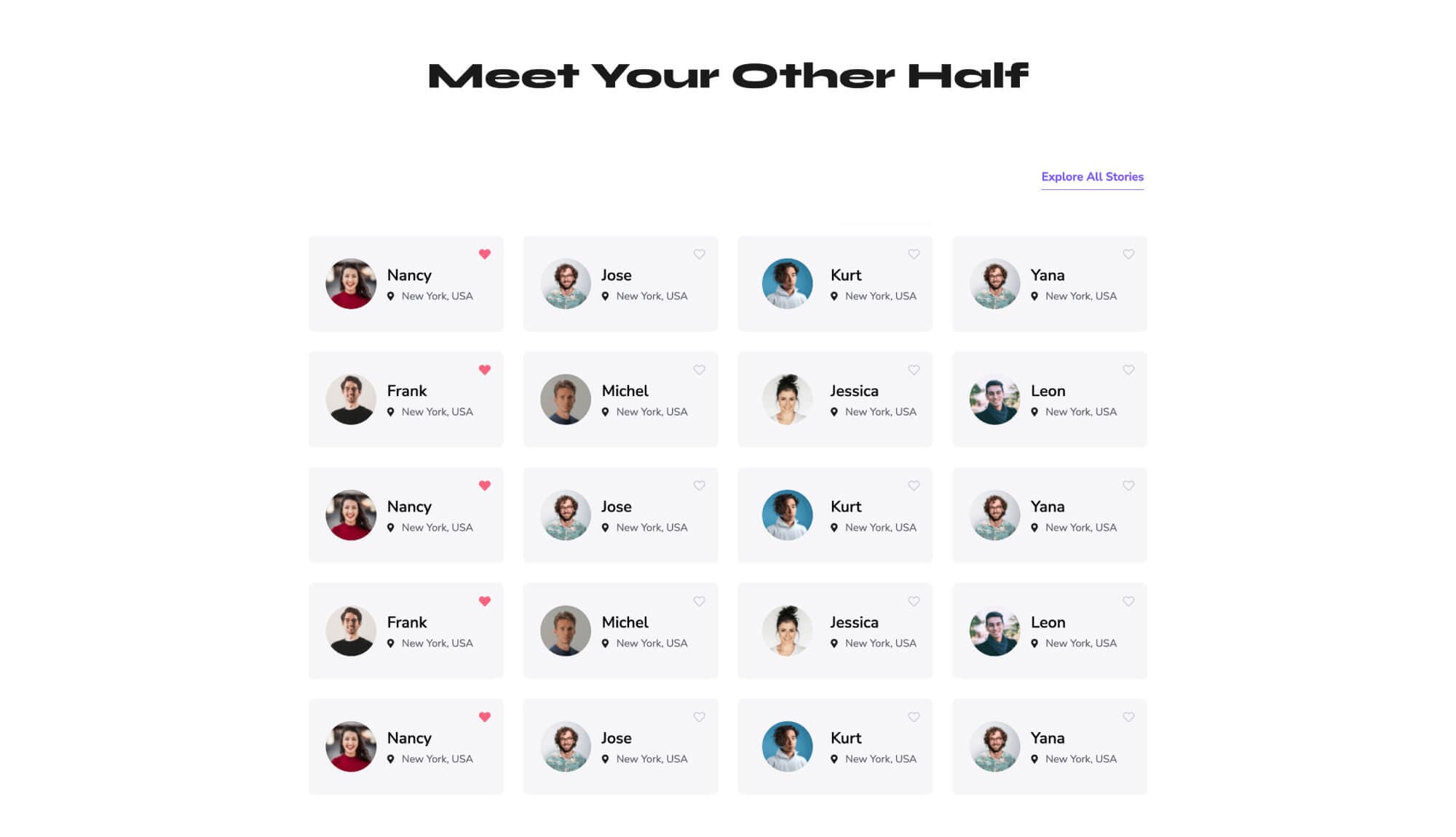 MatchMaker Members Section For Gutenberg Banner