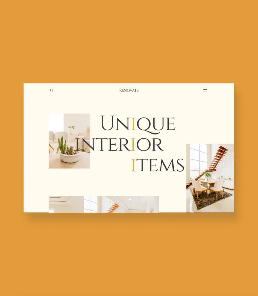 Renovate - Home Decor Hero Section for Gutenberg thumbnail