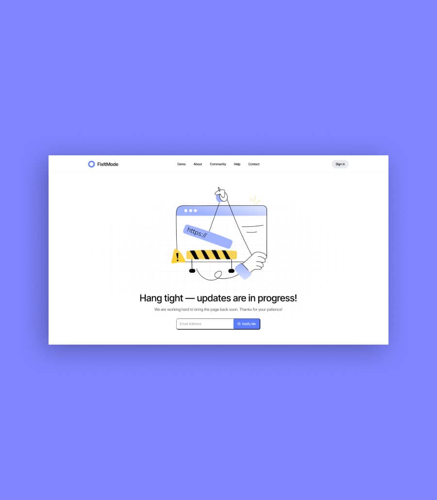 FixItMode Under Maintenance Page 1 thumbnail