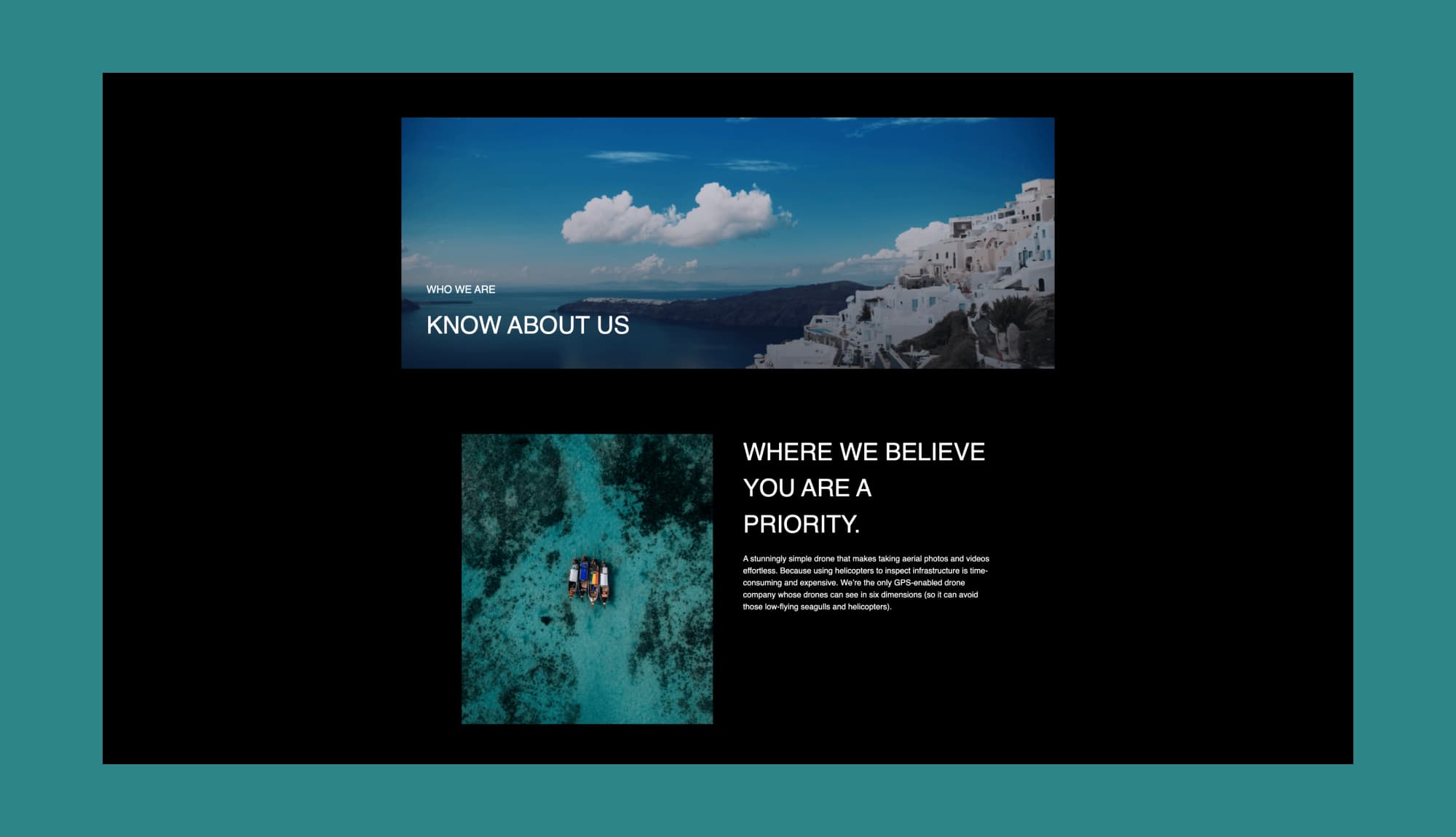 FlyShot Info Section Banner