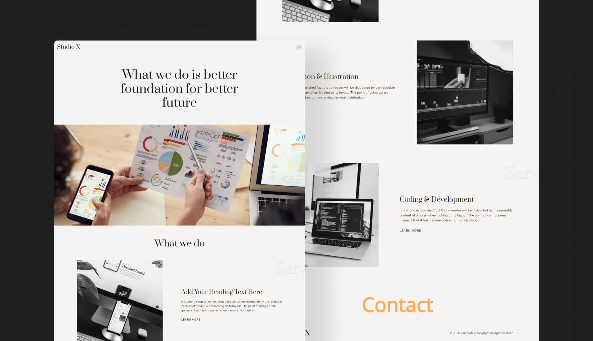 StudioX Services Page Banner