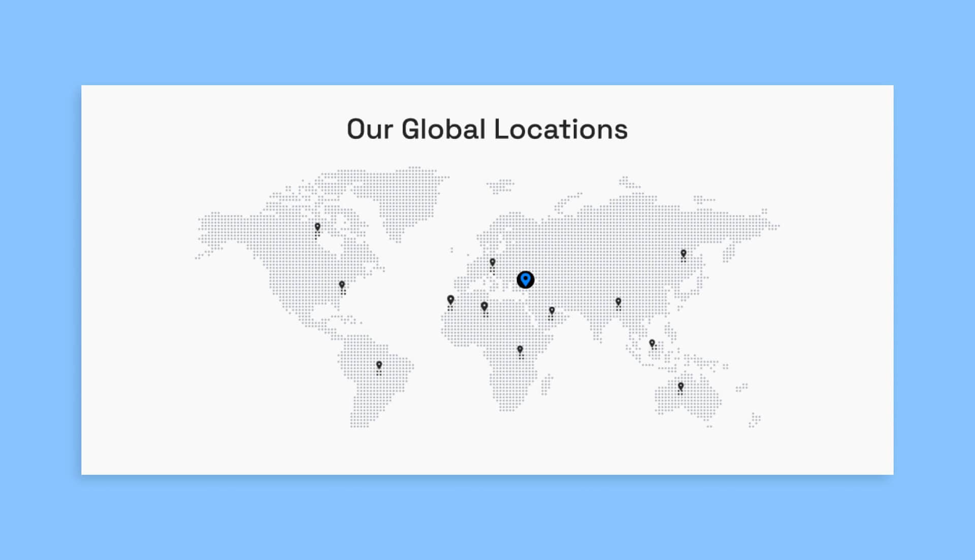 techitok Global Locations Section By Templately