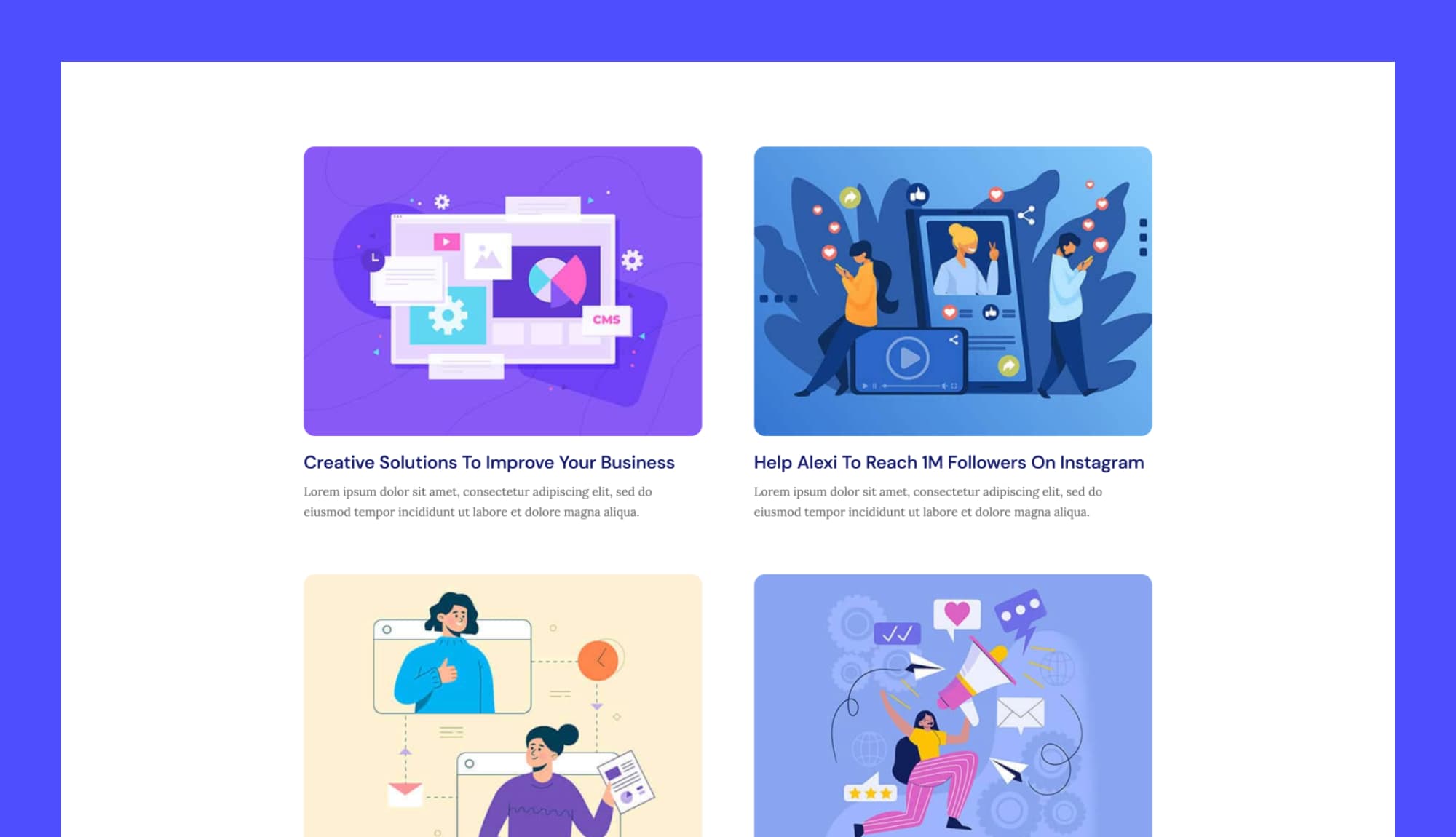 Social Hub Projects Section Banner