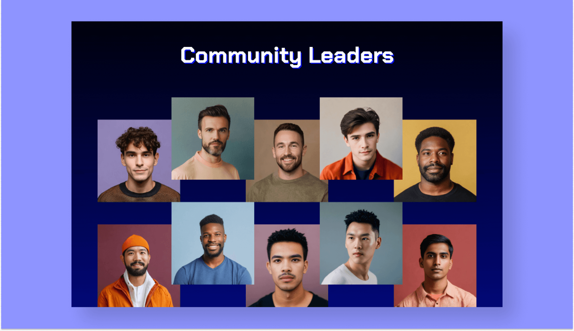 NooCodeHub Community Leader Section For Gutenberg Banner