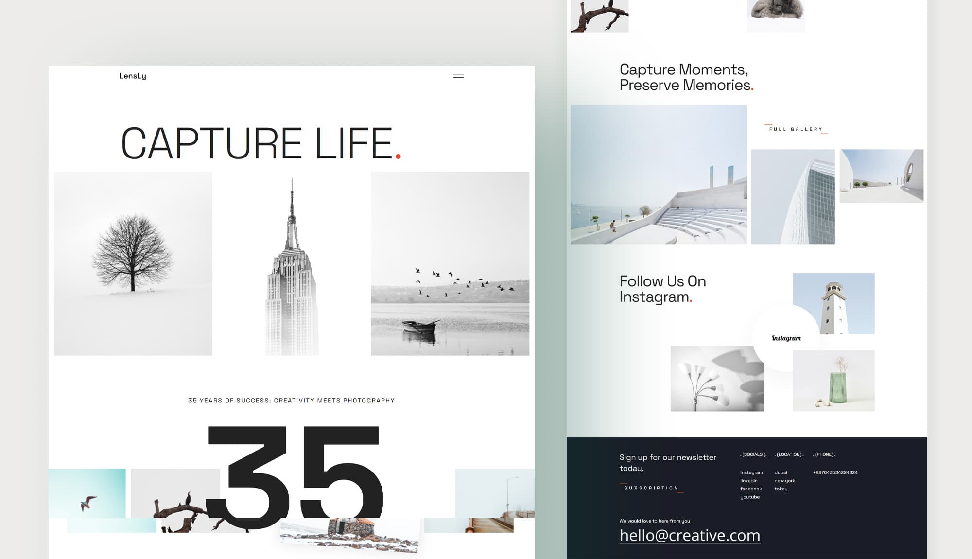 LensLy Home Page Banner