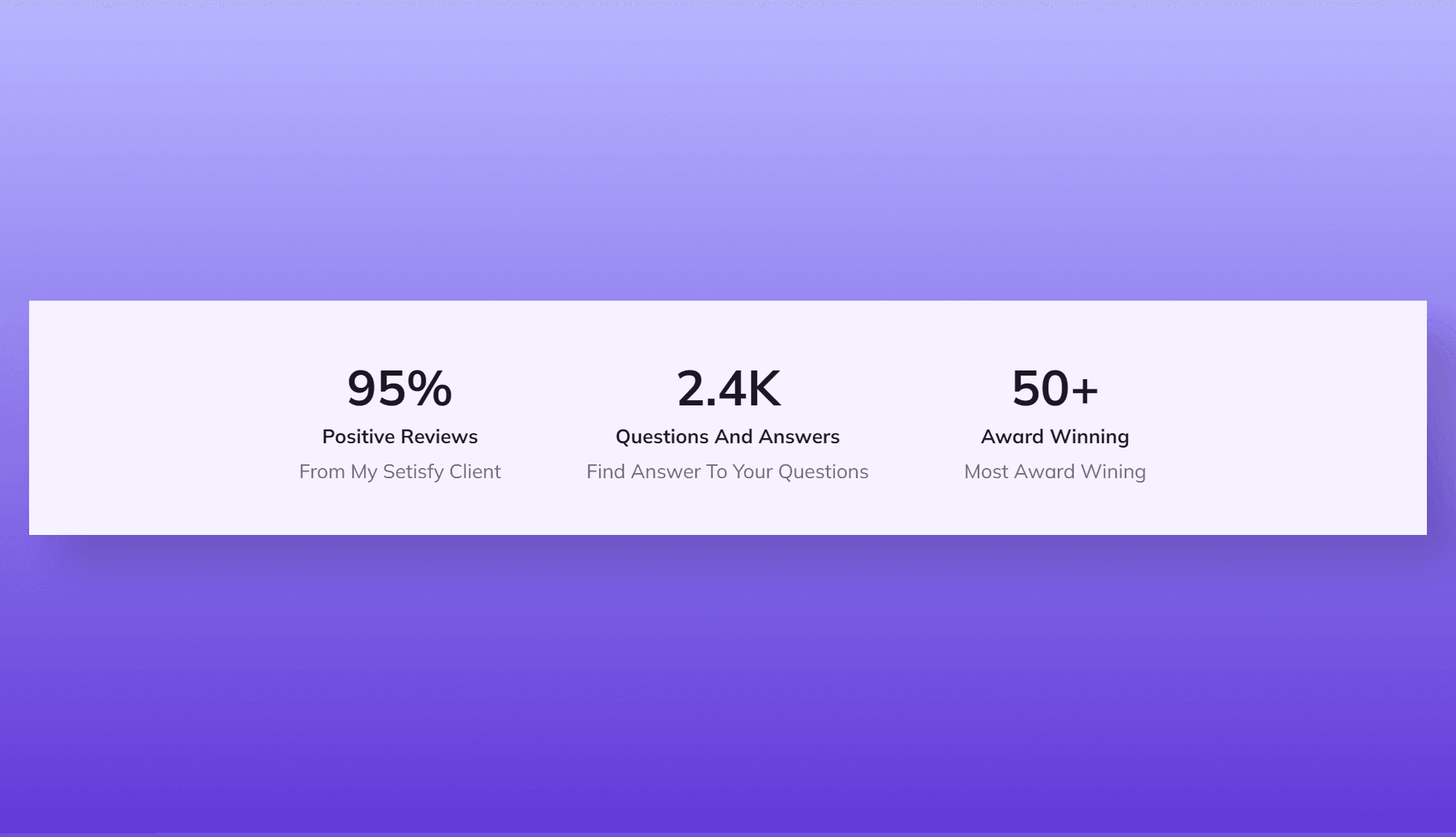 Dear Doc Number Counter Section For Gutenberg Banner