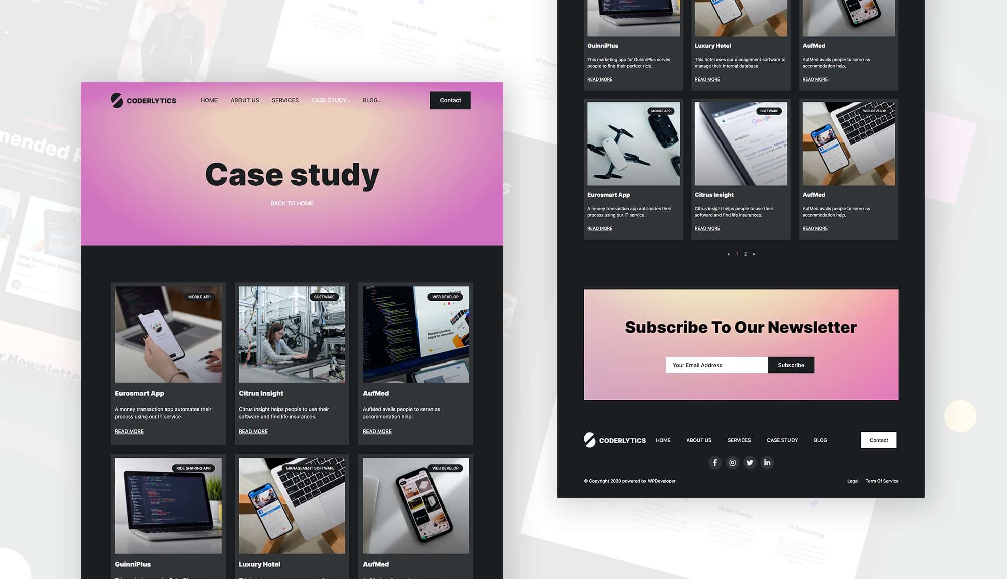 Coderlytics Case Study Page Banner
