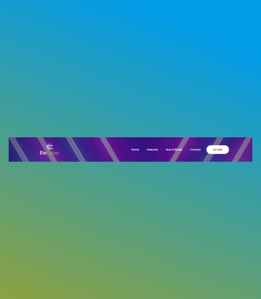 EleCyber Header Section For Gutenberg thumbnail