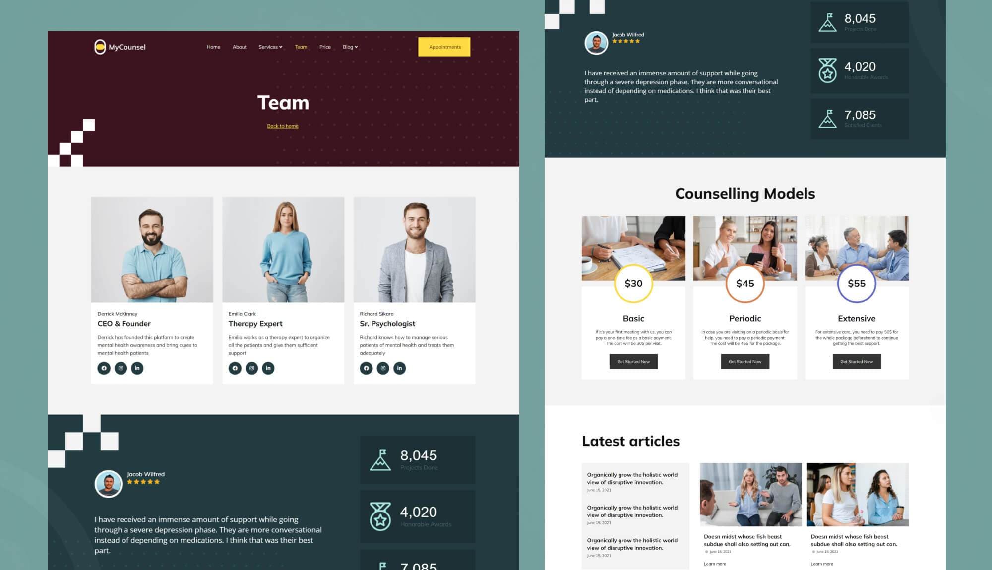 MyCounsel Team Page Banner