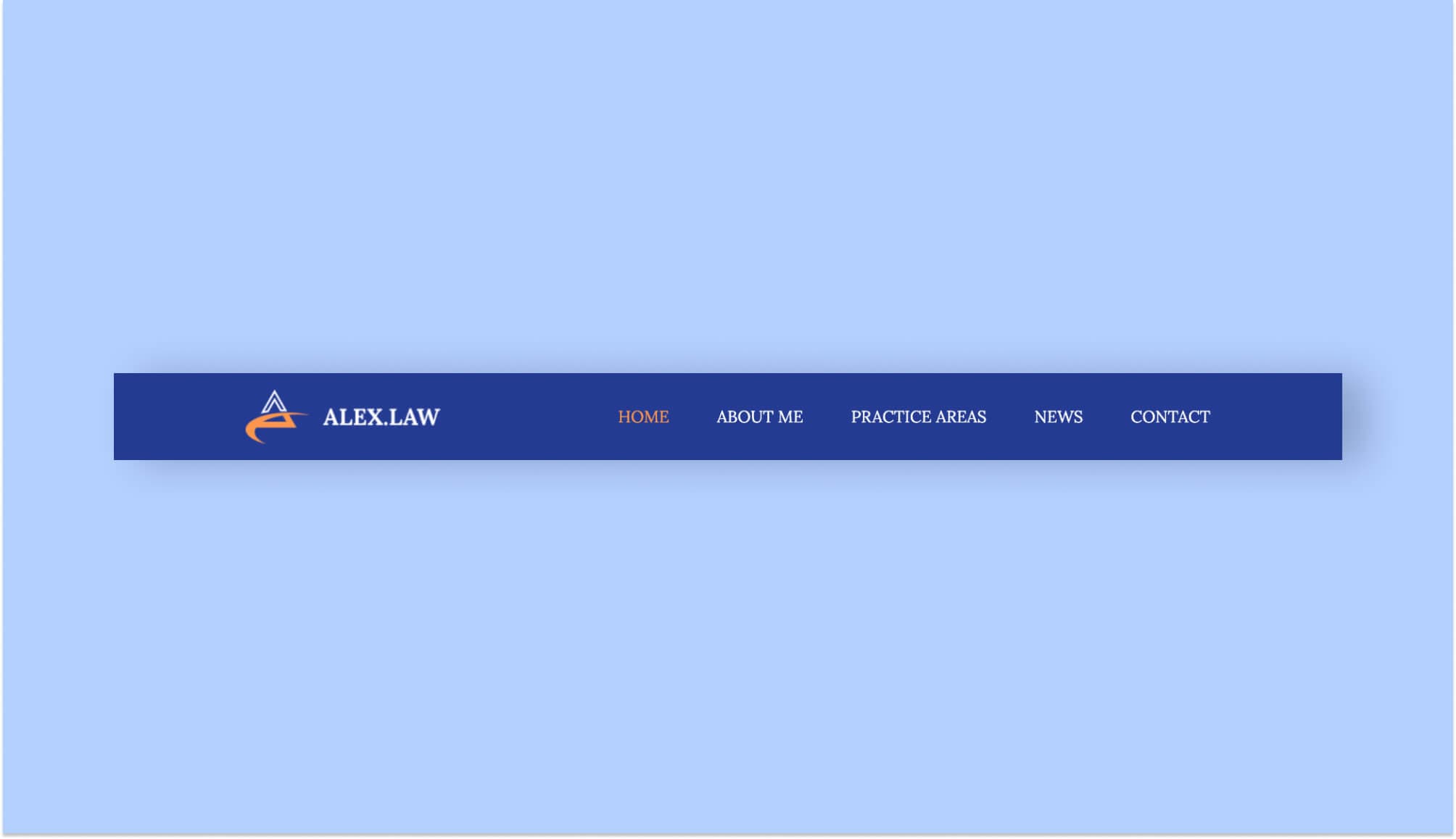 Alex Law Header Section For Gutenberg Banner
