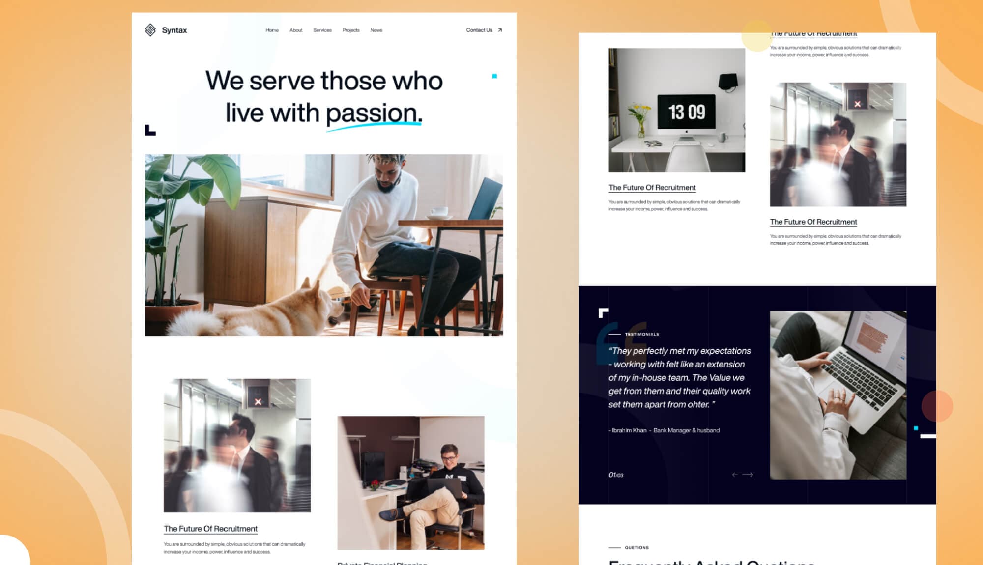 Syntax Services Page Banner
