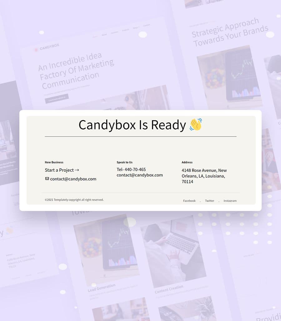 CandyBox Footer thumbnail