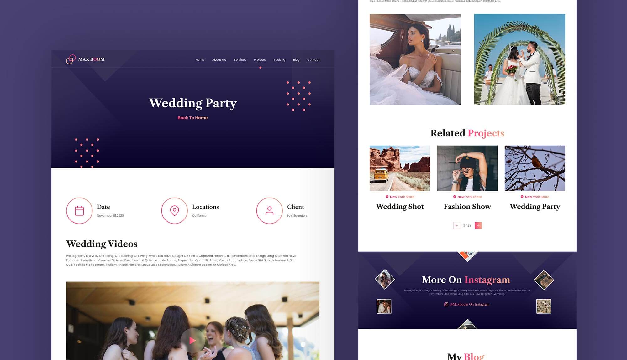 Max Boom Project Details Page Banner