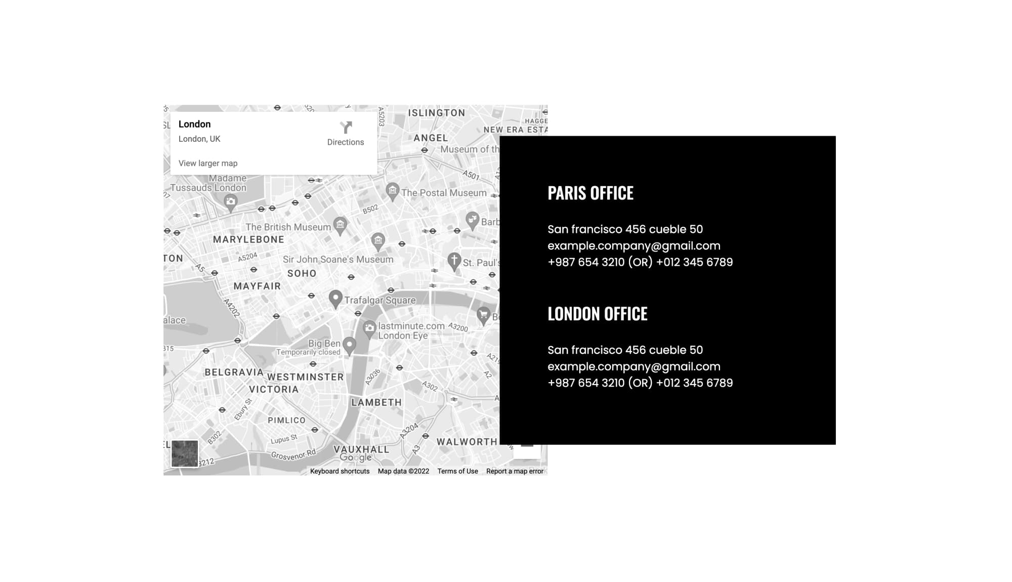 Fashion and Modeling Map Section Banner