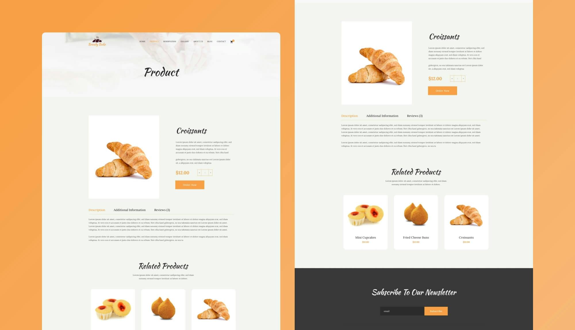 Bready Bake Product Details Page Banner
