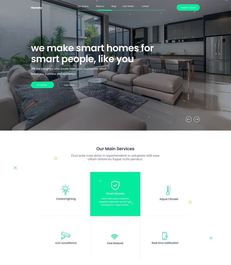 Homely Homepage thumbnail