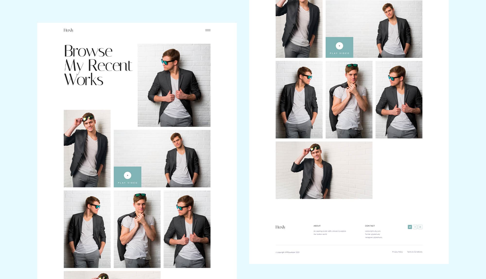 Huxly Gallery Page Banner