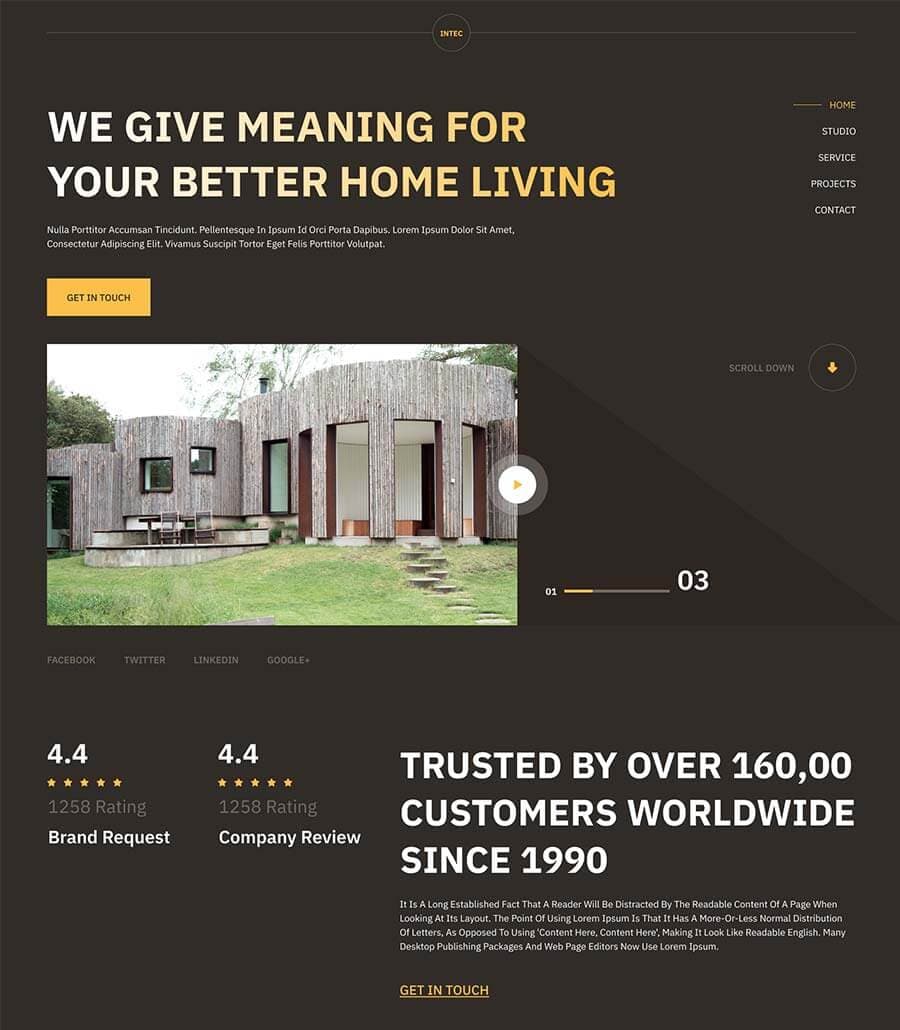 Intec Landing Page thumbnail