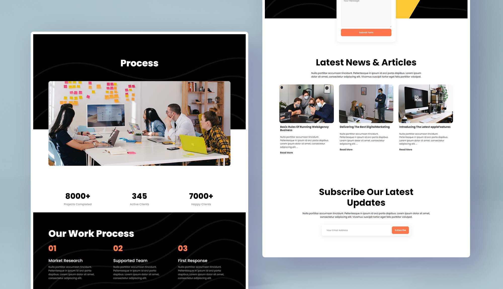 PropDigital Process Page For Gutenberg Banner