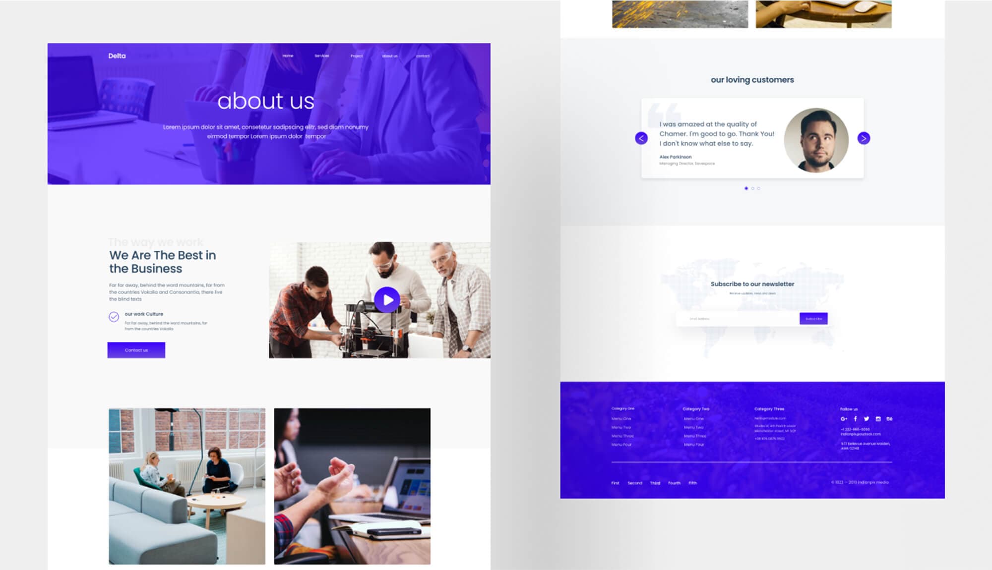 Delta About Page Banner