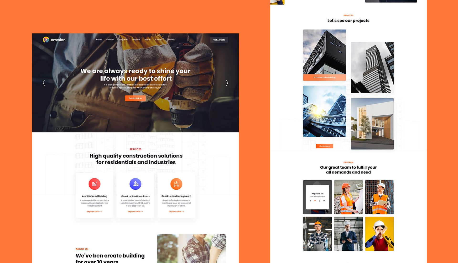Artesian Homepage By Templately