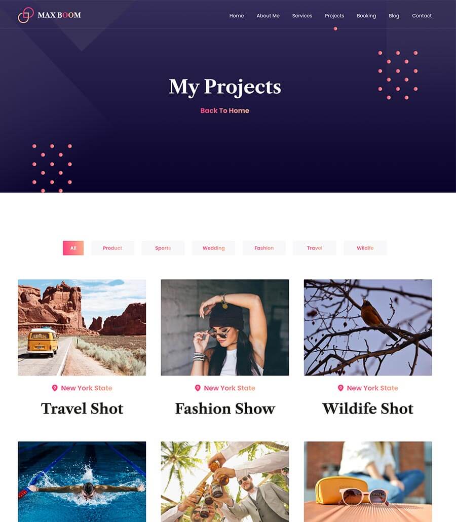 Max Boom Projects Page thumbnail