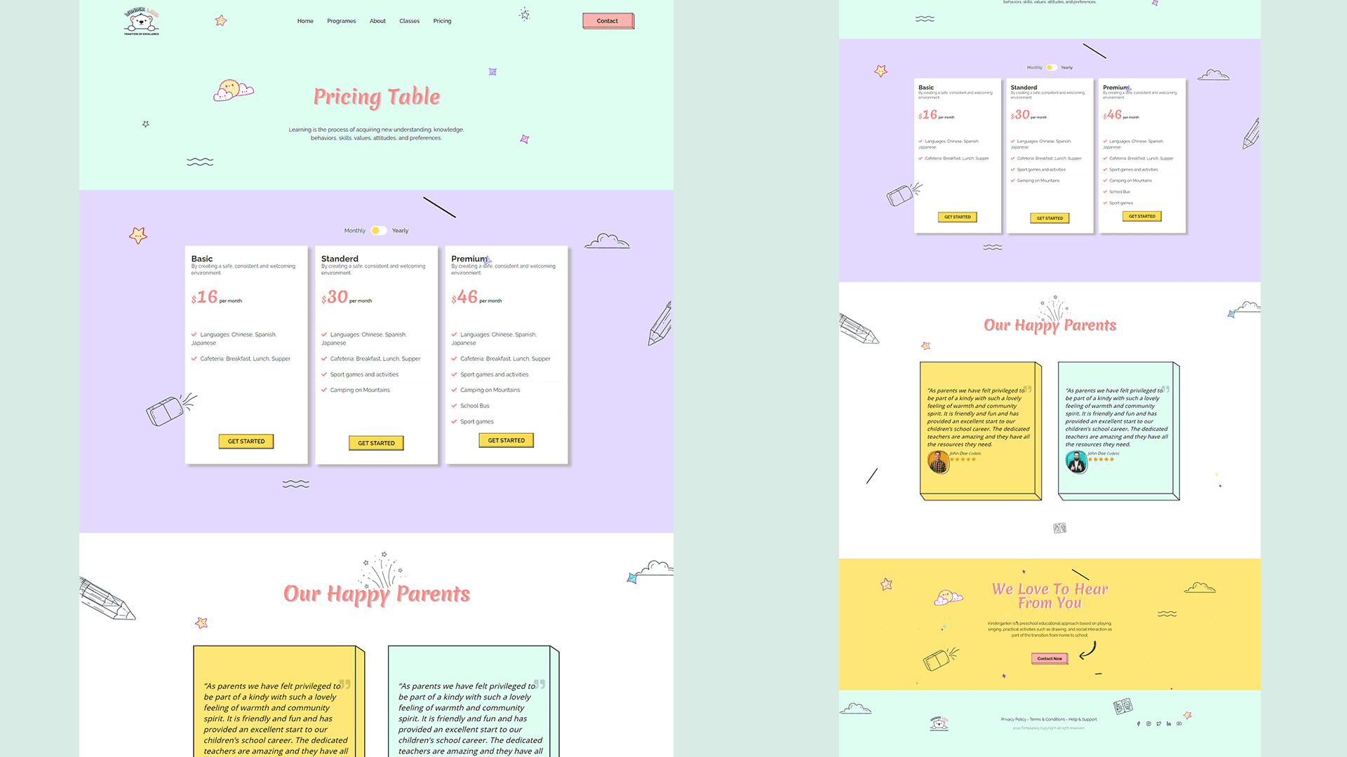 Wonderland Pricing Page Banner