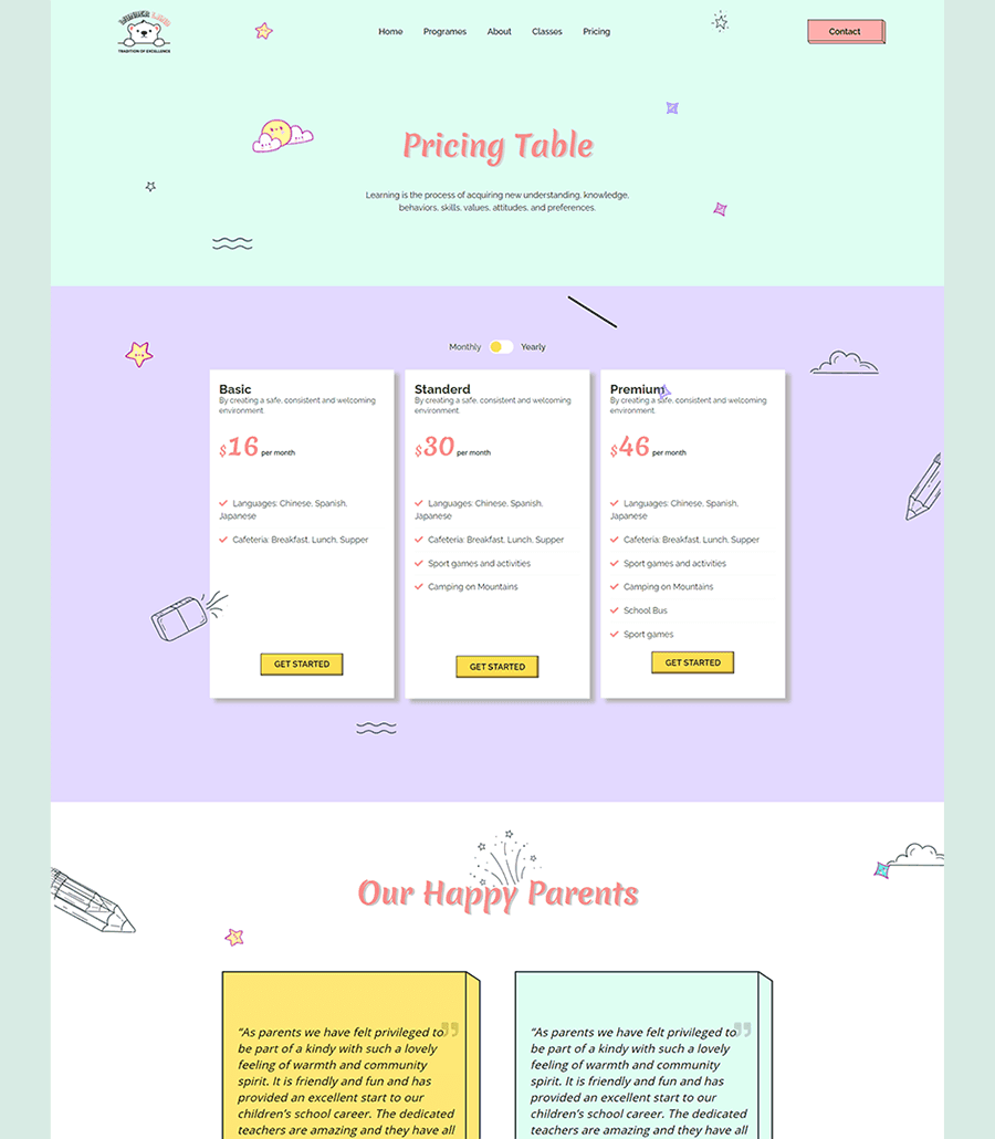 Wonderland Pricing Page thumbnail